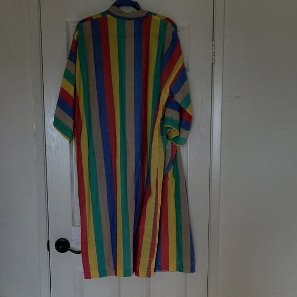 Colorful Striped Robe - Picture 2 of 2